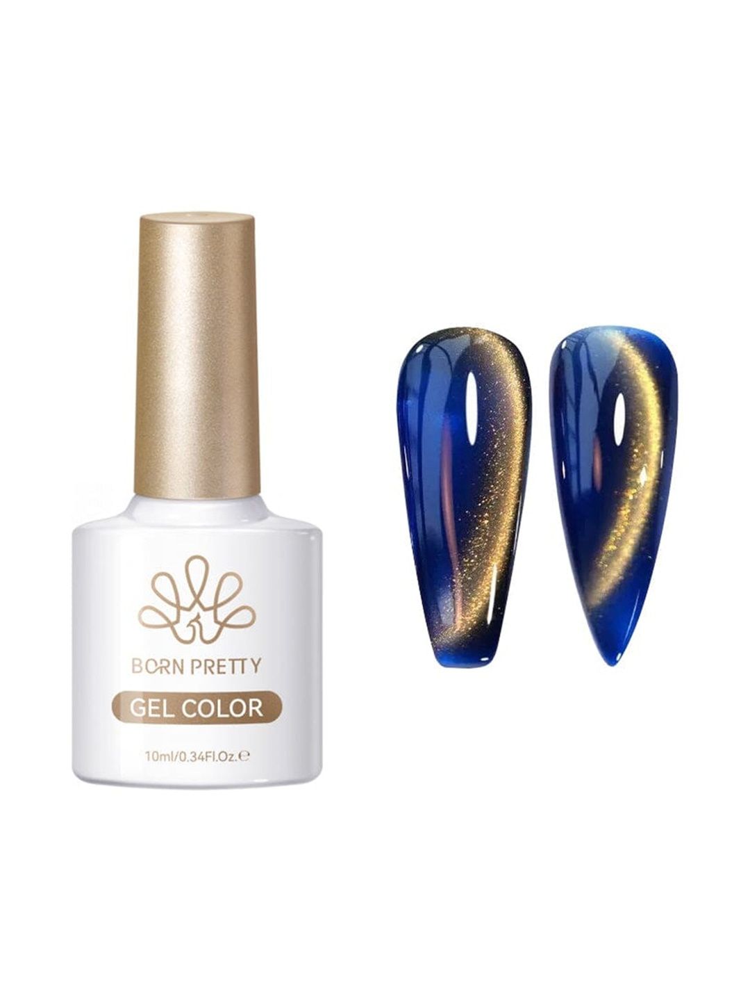 BORN PRETTY Golden Cat Magnetic Gel Nail Color - 10 ml - Shade MY231-image-47