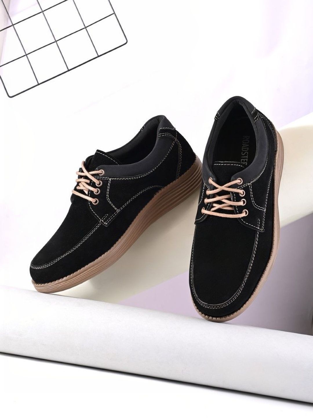 The Roadster Lifestyle Co Men Round Toe Sneakers Casual Shoes-picture-44