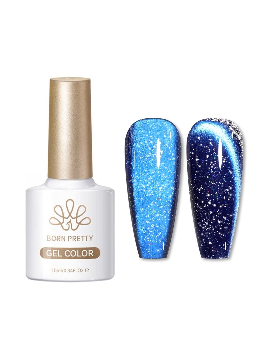 BORN PRETTY Reflective Cat Magnetic Gel Nail Color - Shade MY414 - 10 ml-picture-12
