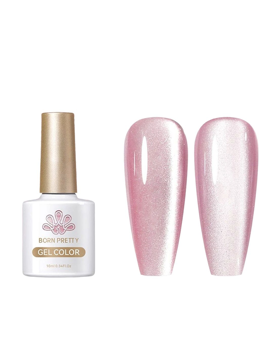 BORN PRETTY Moonlight Cat Magnetic Gel Nail Color - 10 ml - Pure Love MY105-image-48