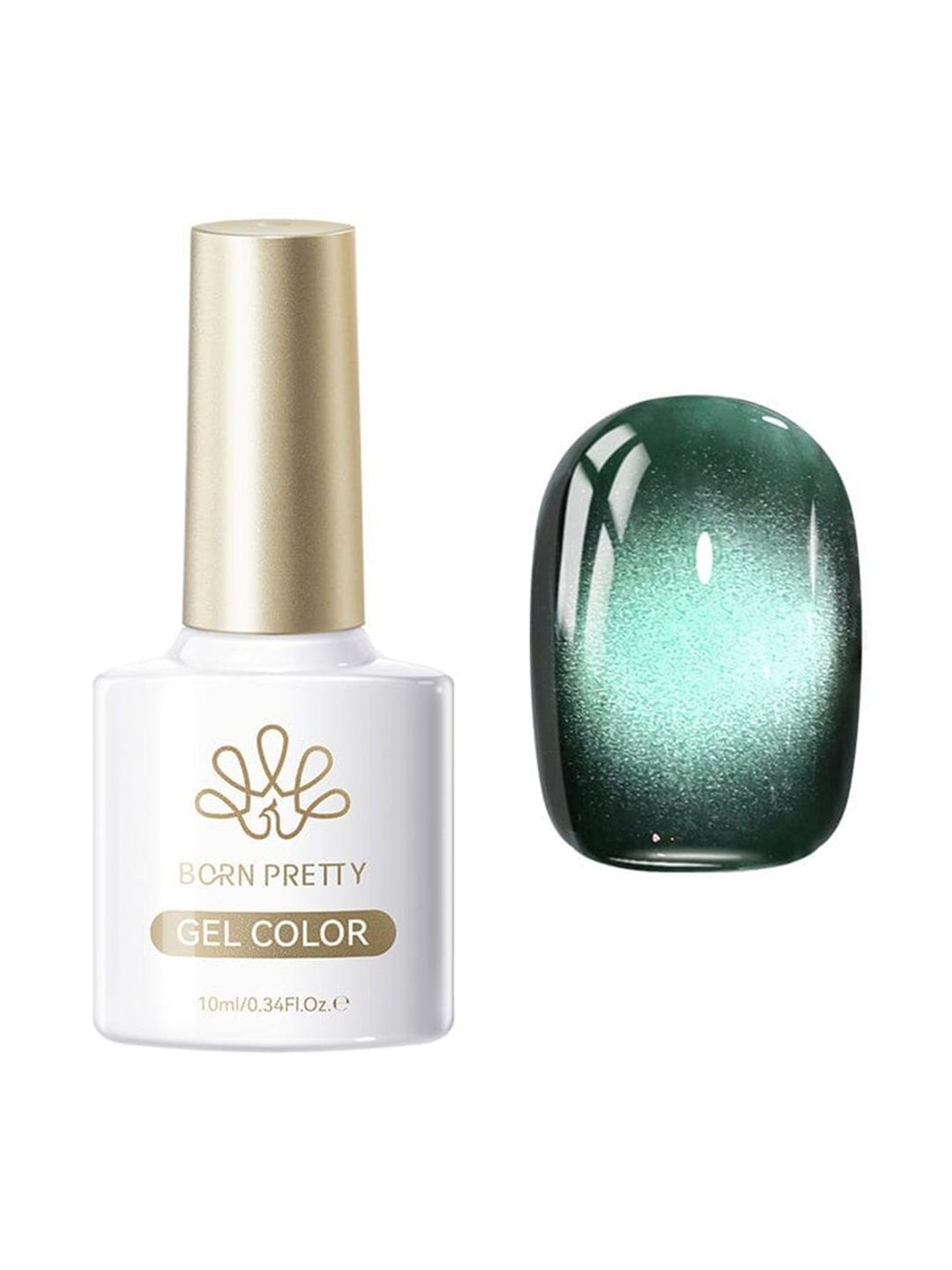 BORN PRETTY Glass Cat Magnetic Gel Nail Color - 10 ml - Shade MY128-image-38
