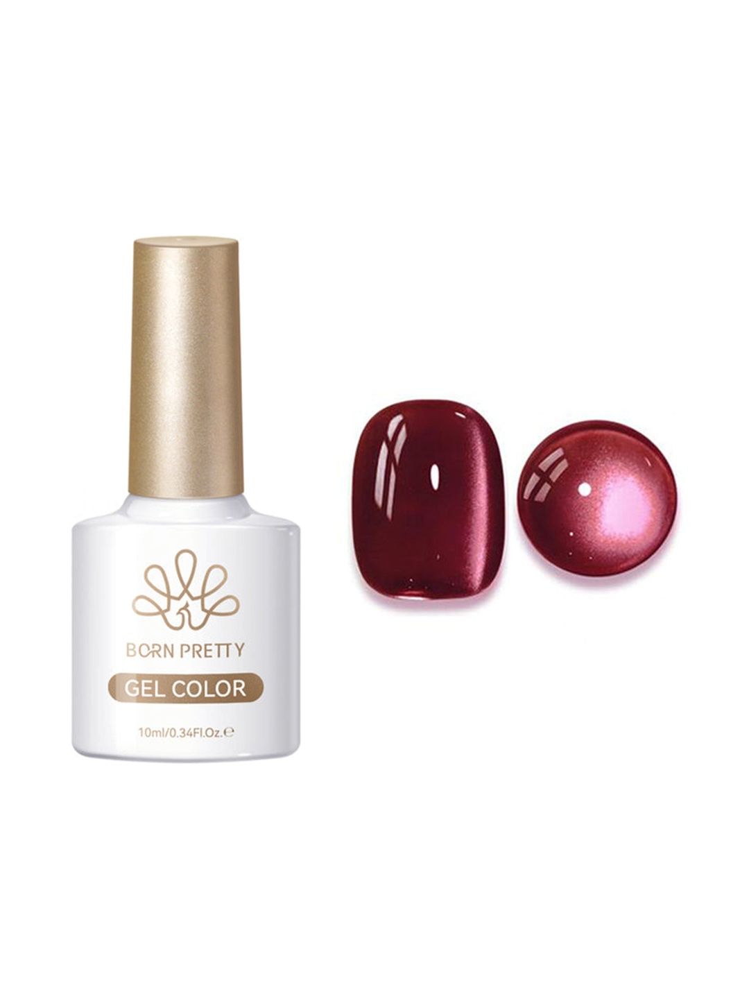 BORN PRETTY Glass Cat Magnetic Gel Nail Color - 10 ml - Shade MY82-image-34