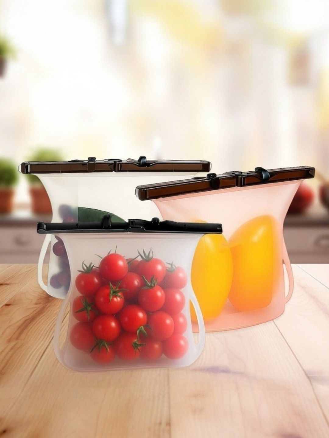 DeoDap Transparent 3-Pcs Food Storage-picture-15