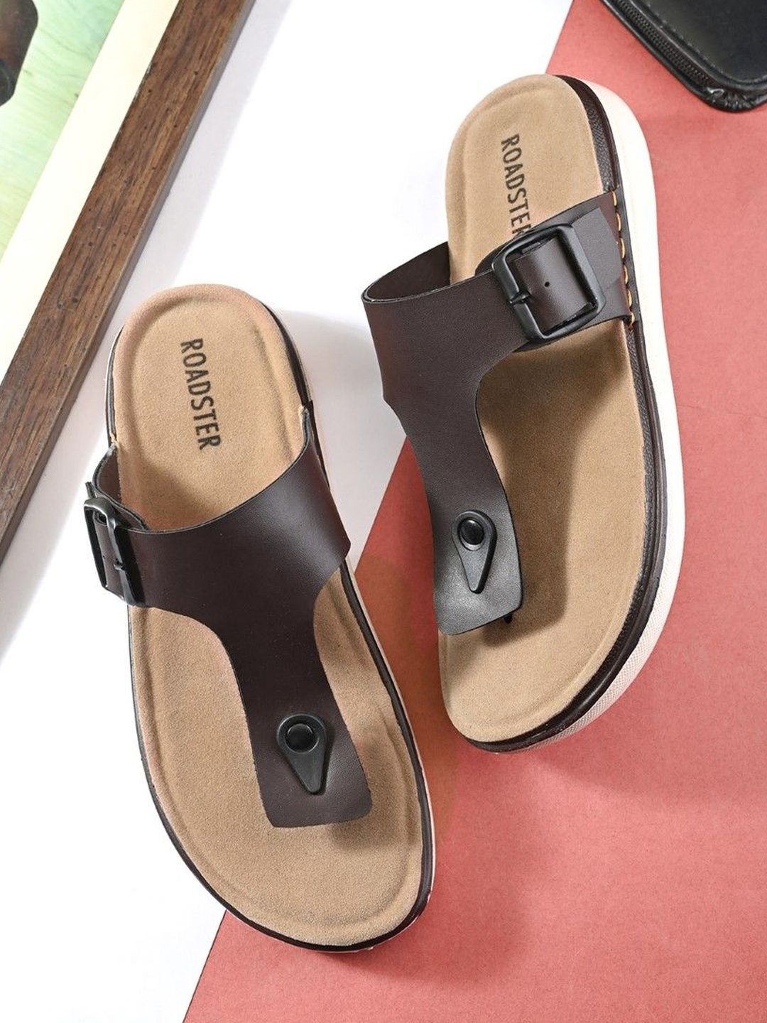 The Roadster Lifestyle Co Men Slip-On Comfort Sandals-picture-47