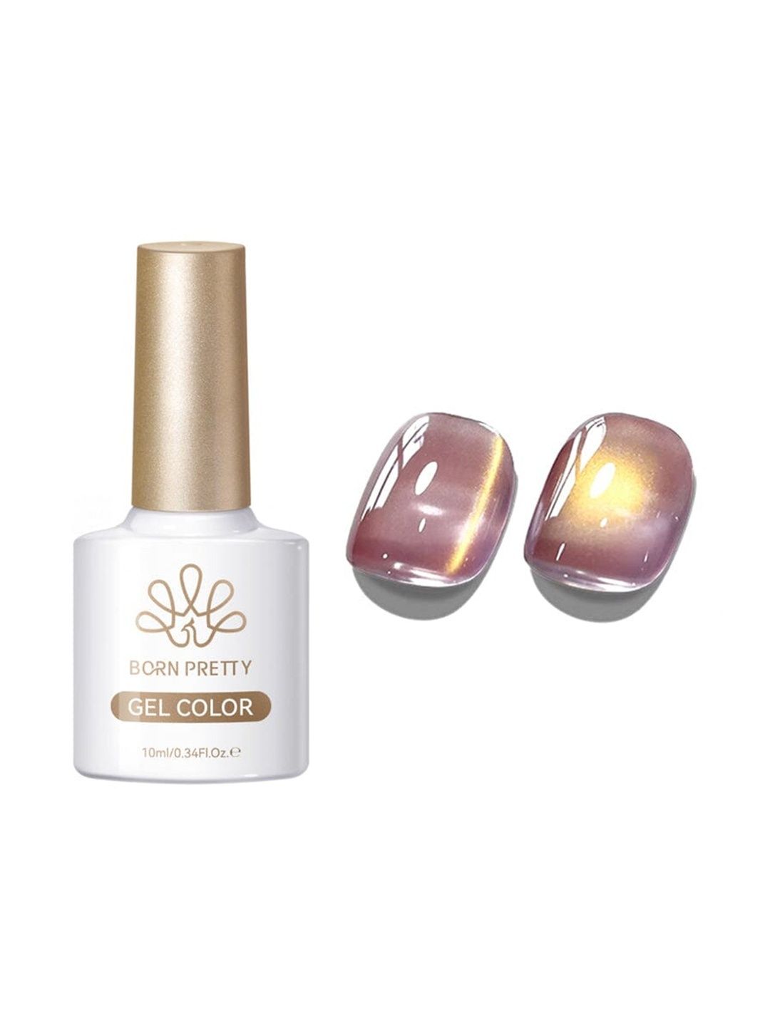 BORN PRETTY Glass Cat Magnetic Gel Nail Color - 10 ml - Shade MY45-image-45