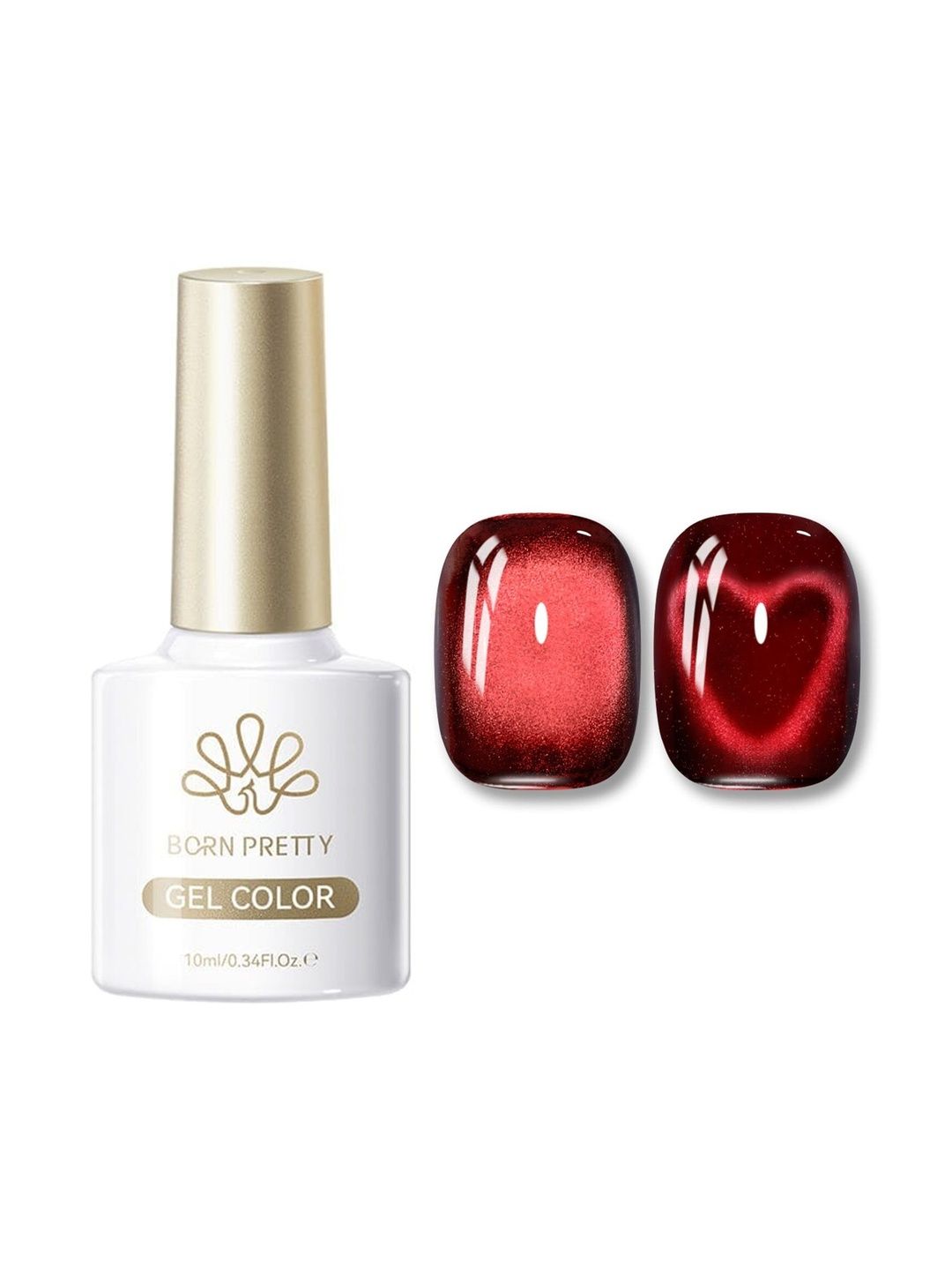 BORN PRETTY Glass Cat Magnetic Gel Nail Color - 10 ml - Shade MY153-image-45