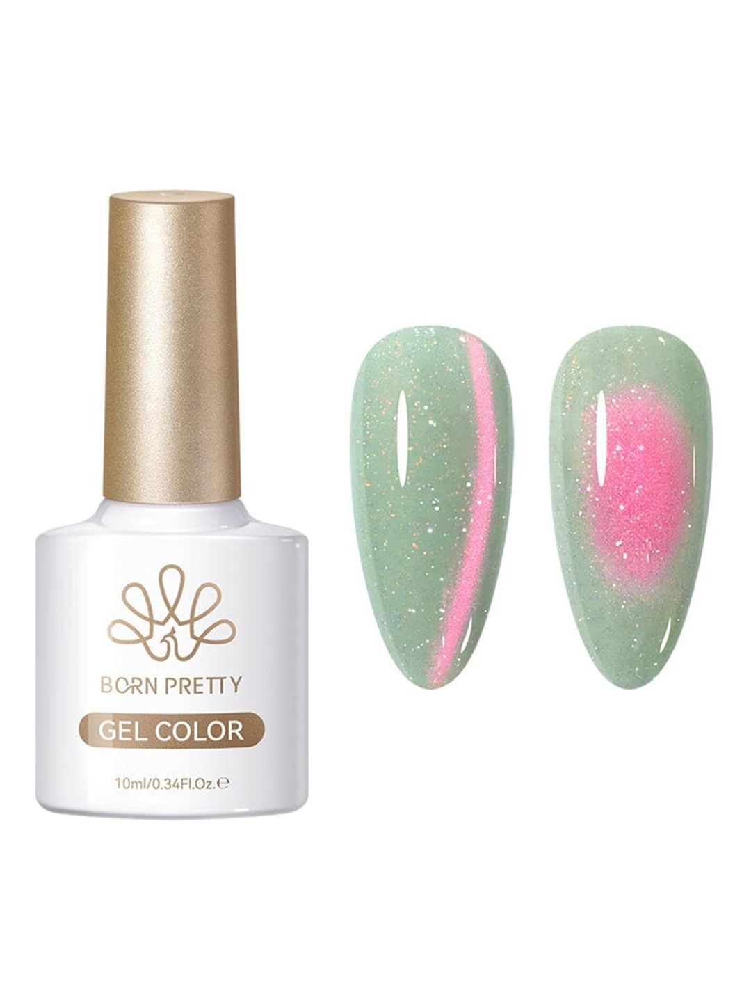 BORN PRETTY Reflective Cat Magnetic Gel Nail Color - 10 ml - Shade MY427-image-21