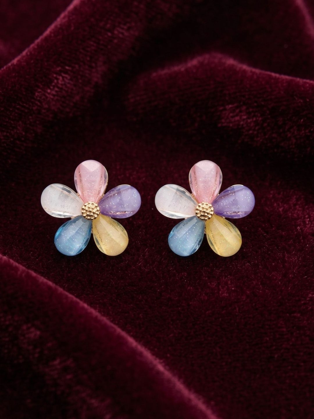 SZN Floral Studs Earrings-picture-21