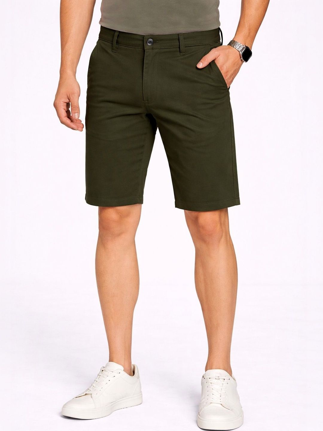 SZN Men Slim Fit Shorts-picture-48