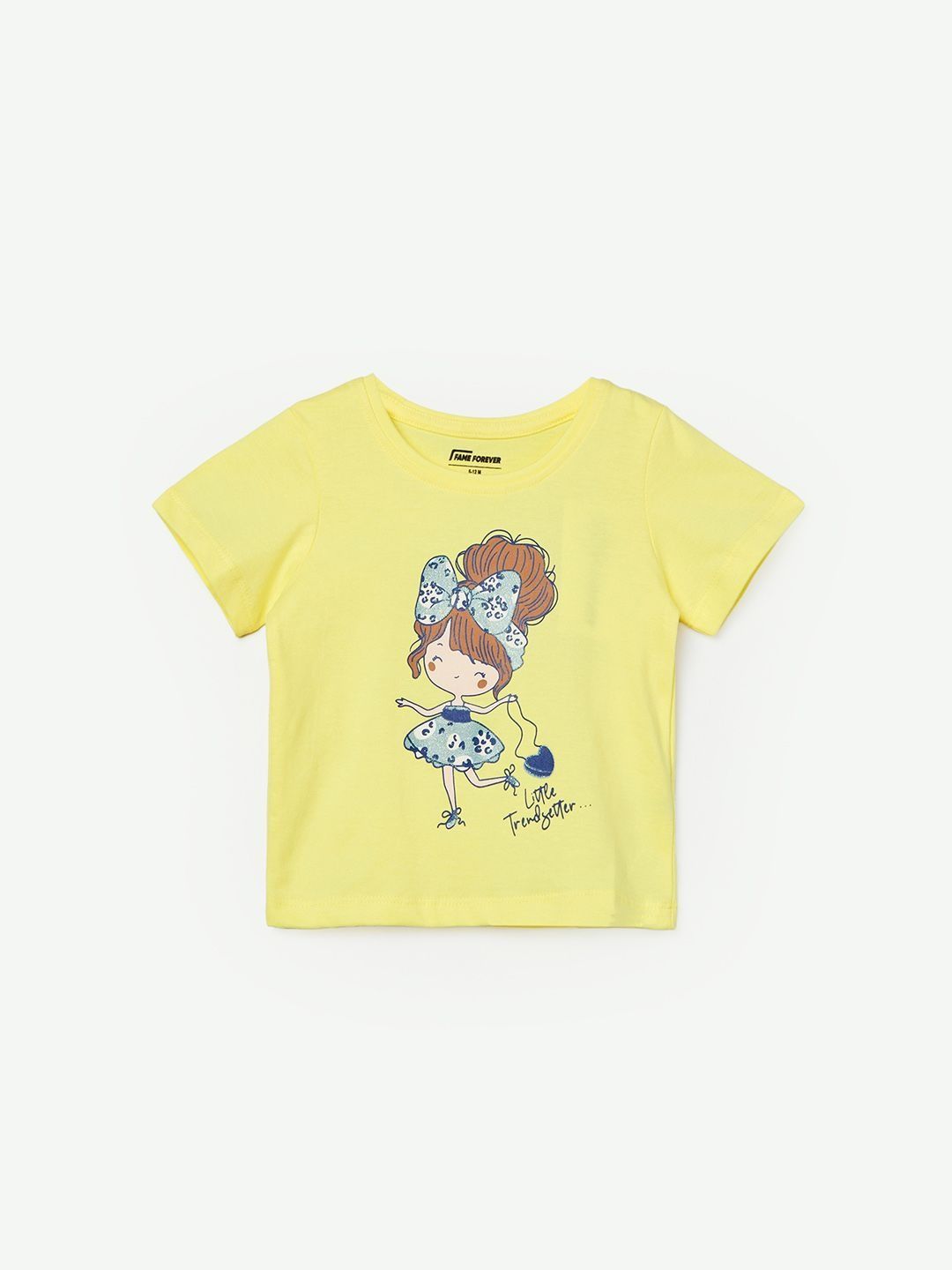 Fame Forever by Lifestyle Girls Cotton Tshirts-picture-30