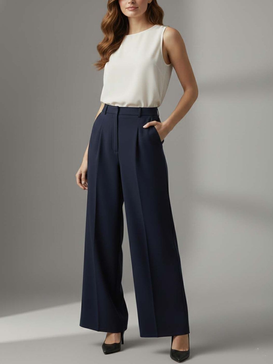DressBerry Women Smart Easy Wash Trousers-picture-29