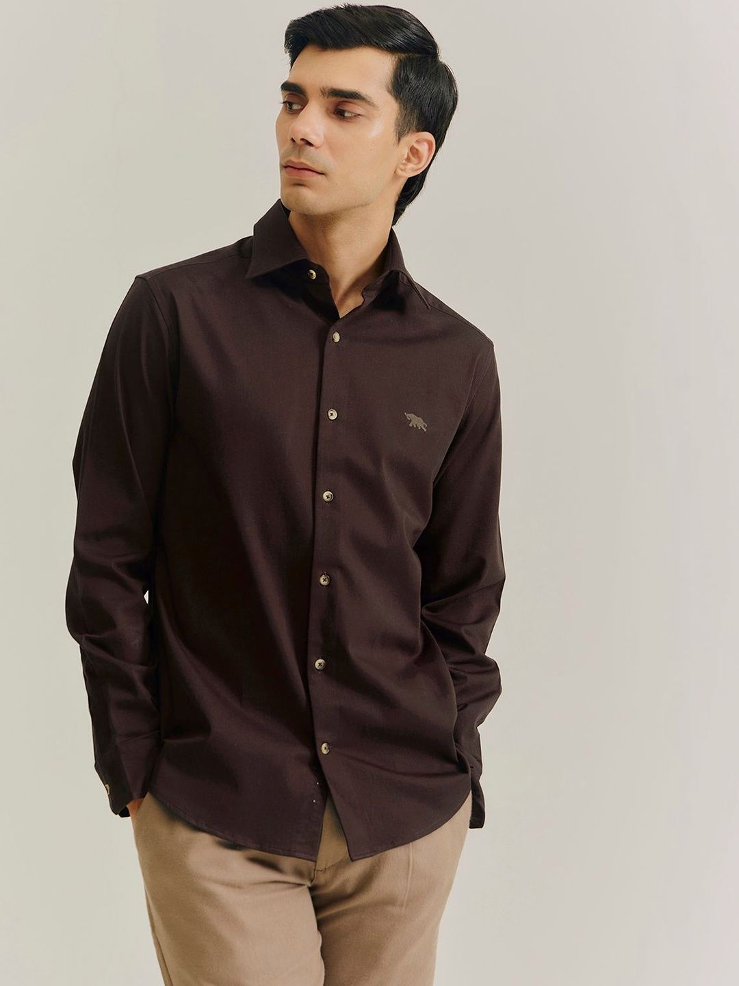 Andamen Men Pure Cotton Regular Fit Shirt-picture-11