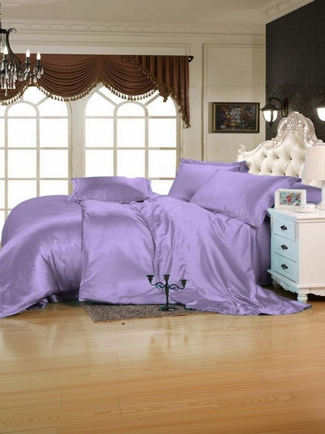 Kanak Bedding Purple Comforter-picture-20