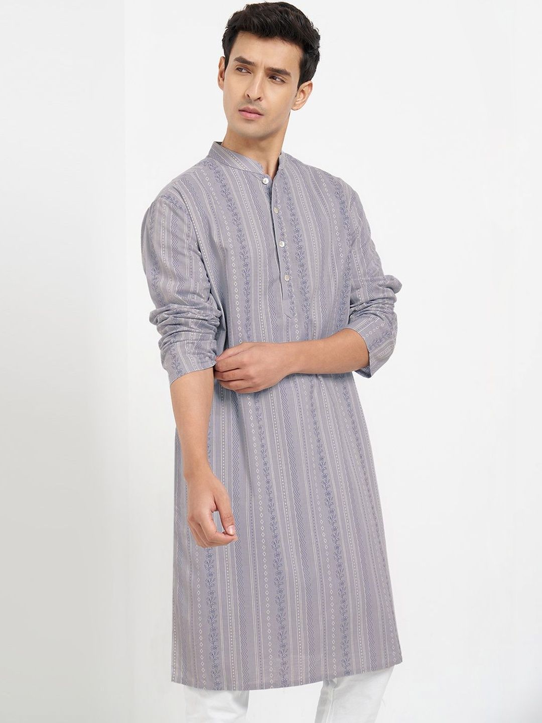 indus route by Pantaloons Men Printed Kurta-picture-46