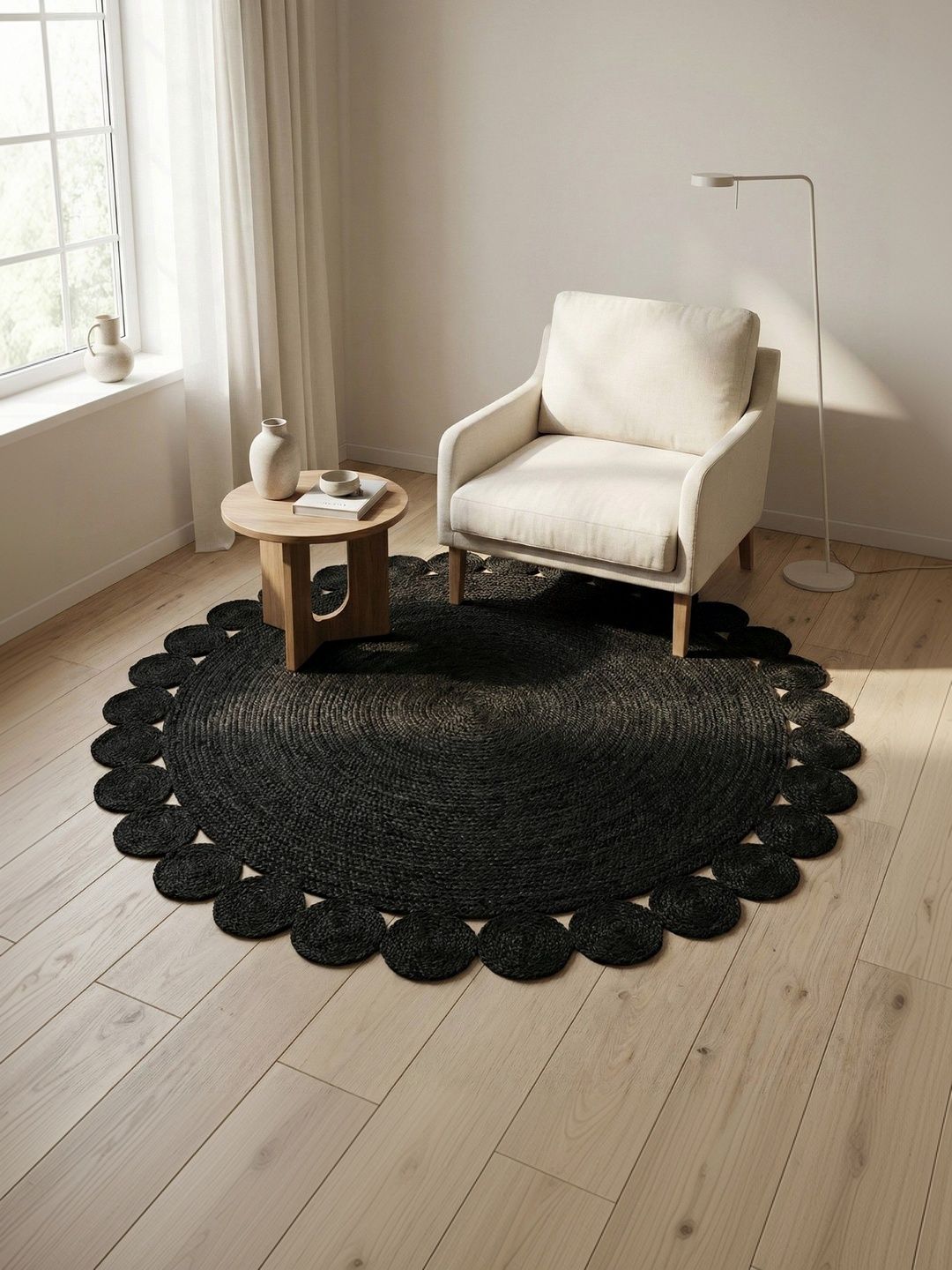 ASTERLANE Black Geometric Handmade Other Carpet-picture-29