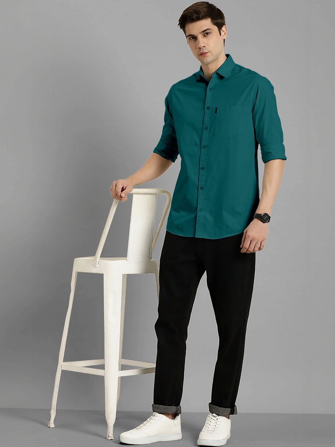 CHROVEL Men Classic Casual Shirt-picture-34