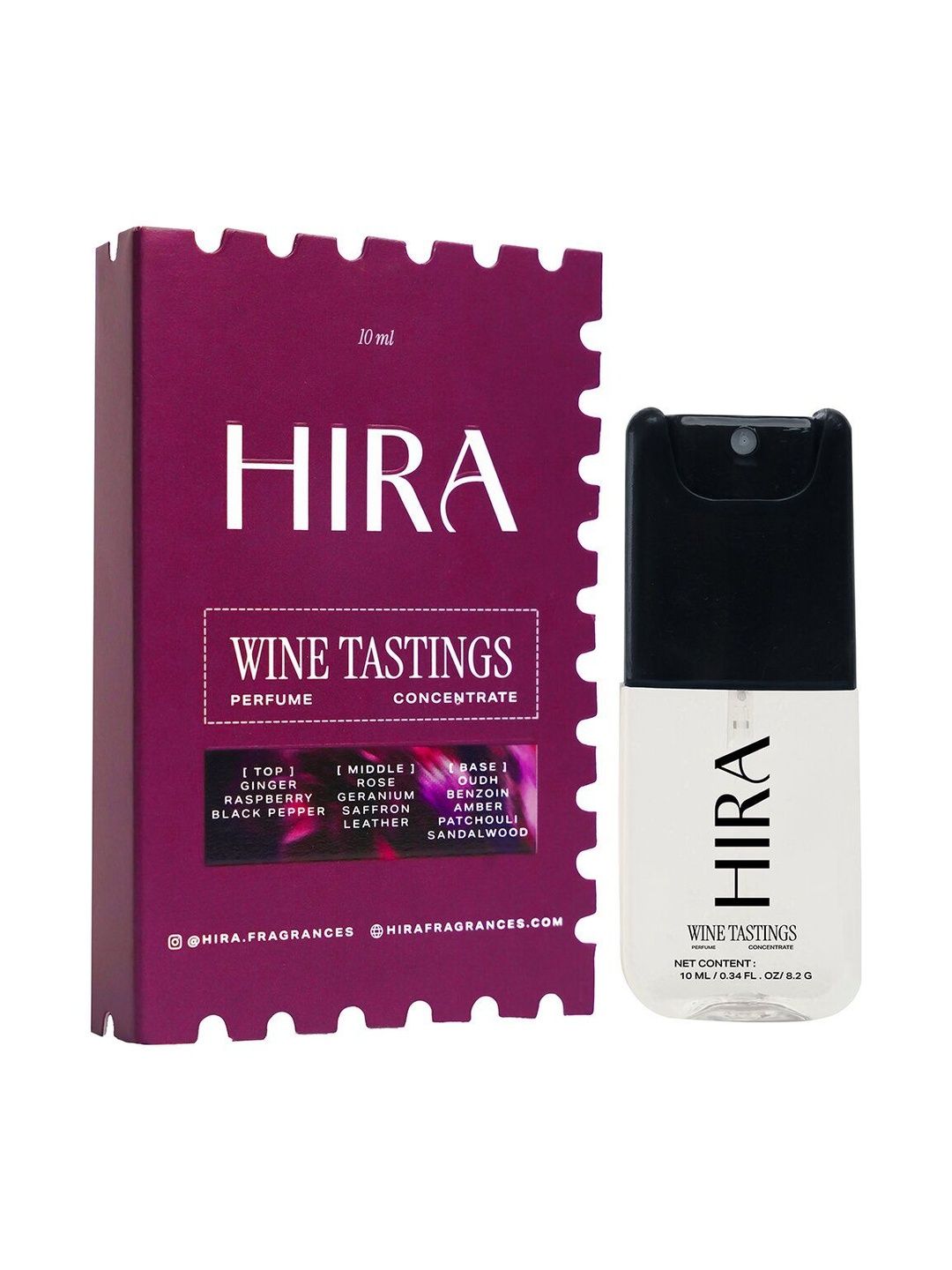 HIRA Women Wine Tastings Long-Lasting Perfume - 10 ml-picture-37