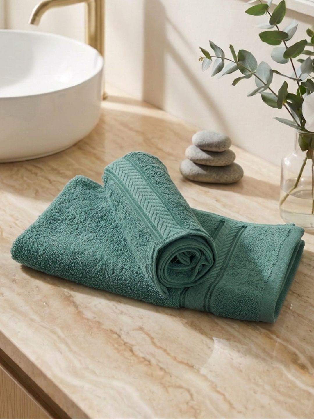 Monte Carlo Amber Bristol Blue Cotton 525 Gsm 40X60 Cm 2 Hand Towel-image-26