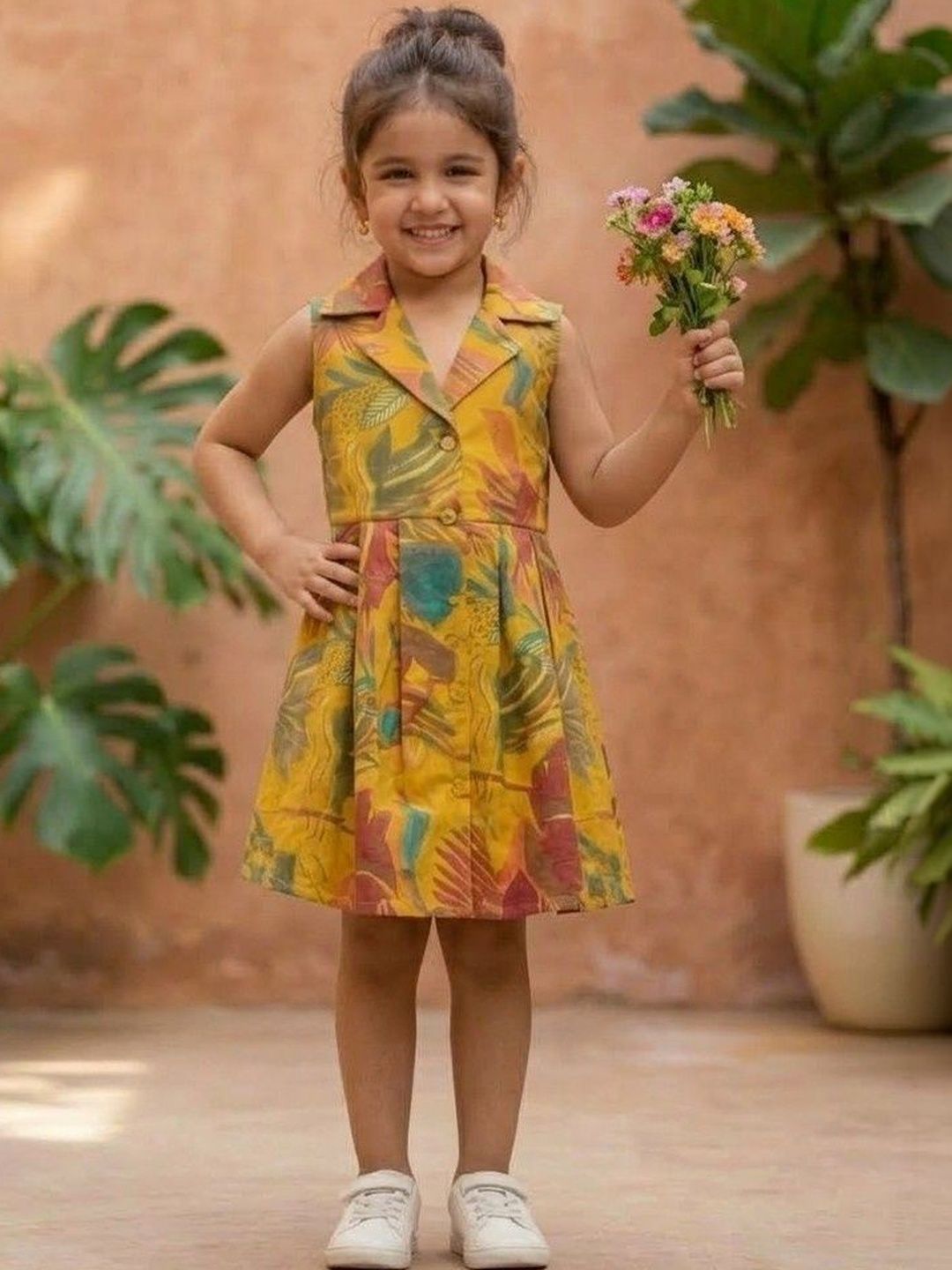 BAESD Floral Print Fit & Flare Dress-picture-17
