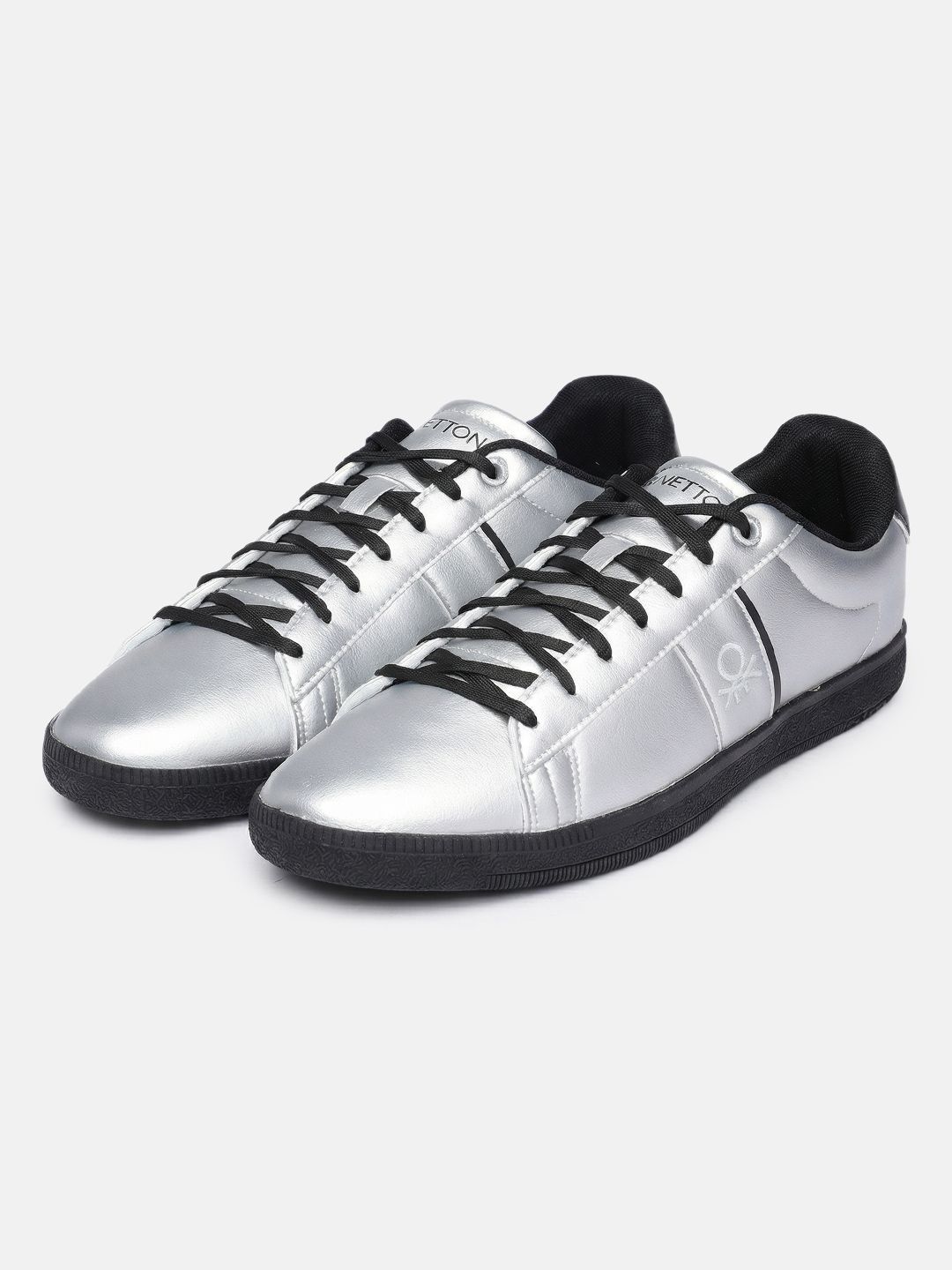 United Colors of Benetton Men Textured Sneakers-picture-13
