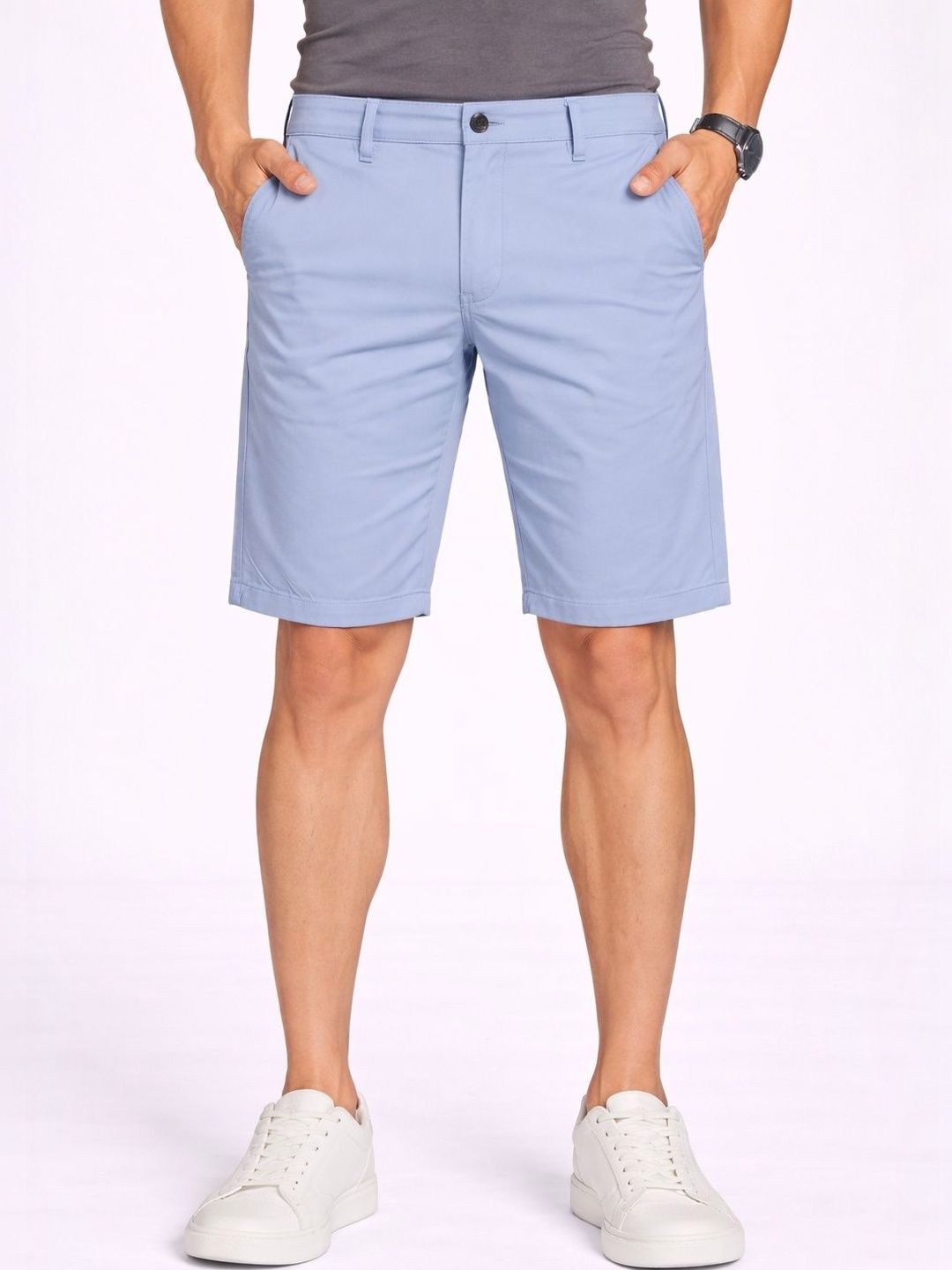 SZN Men Slim Fit Shorts-picture-39