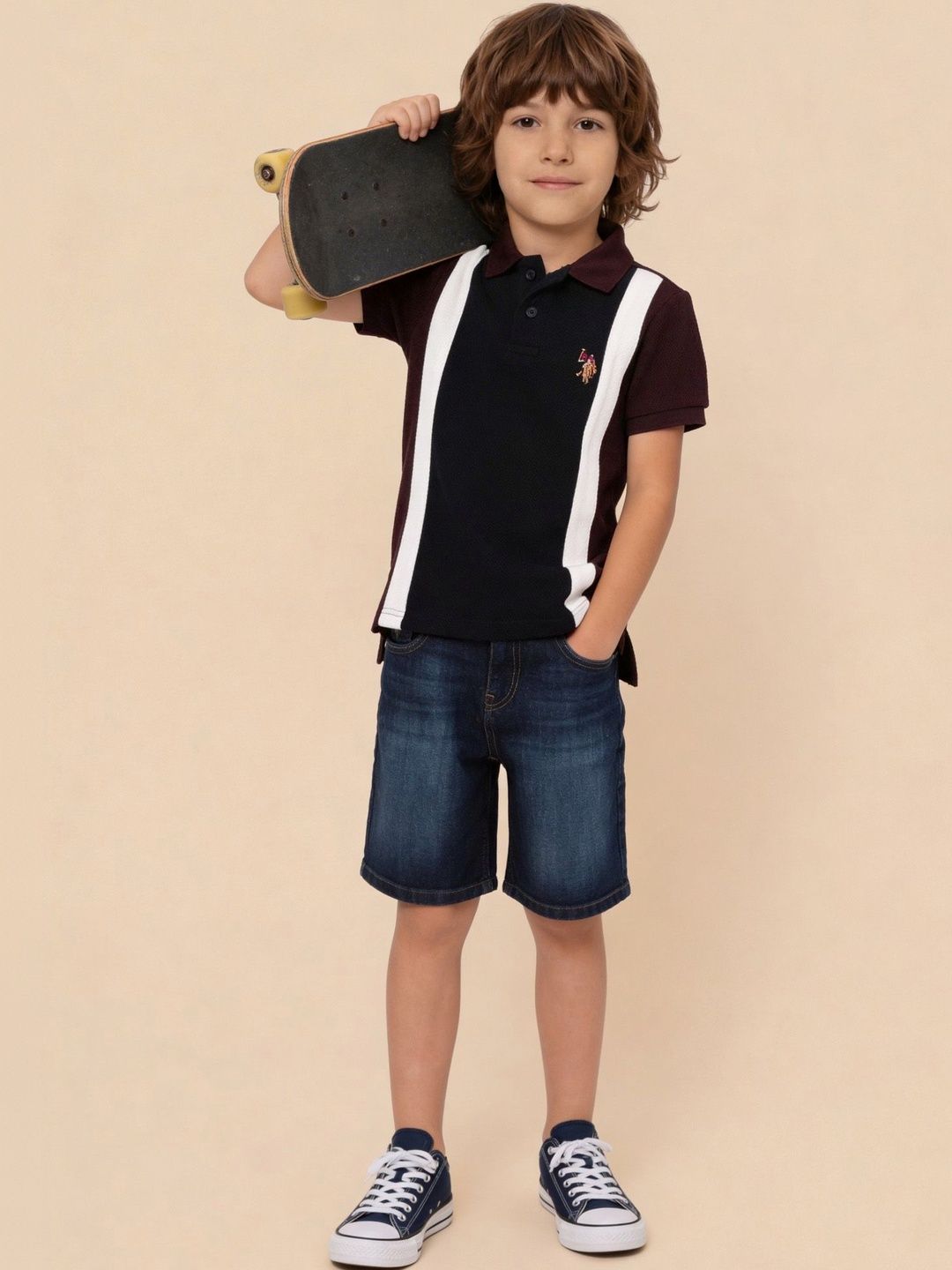 U.S. Polo Assn. Kids Boys Cotton Tshirts-picture-41