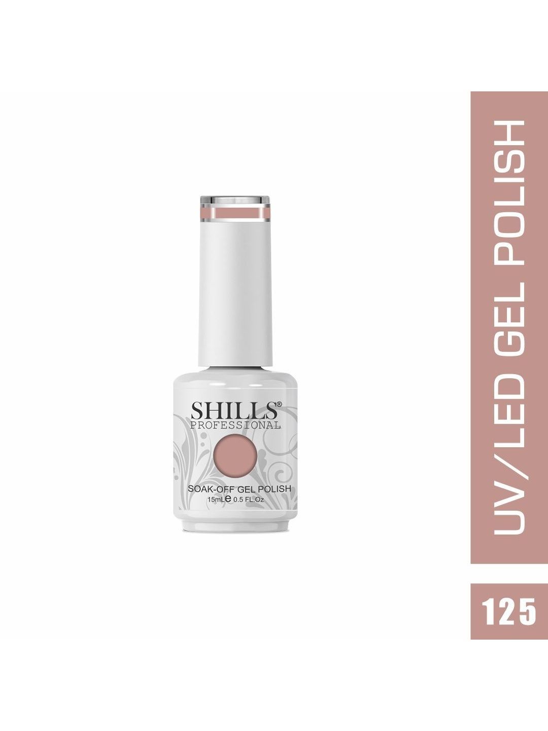 shills professional Smooth & Long Lasting Quick Dry UV LED Gel Nail Polish - 15ml - 125-image-21