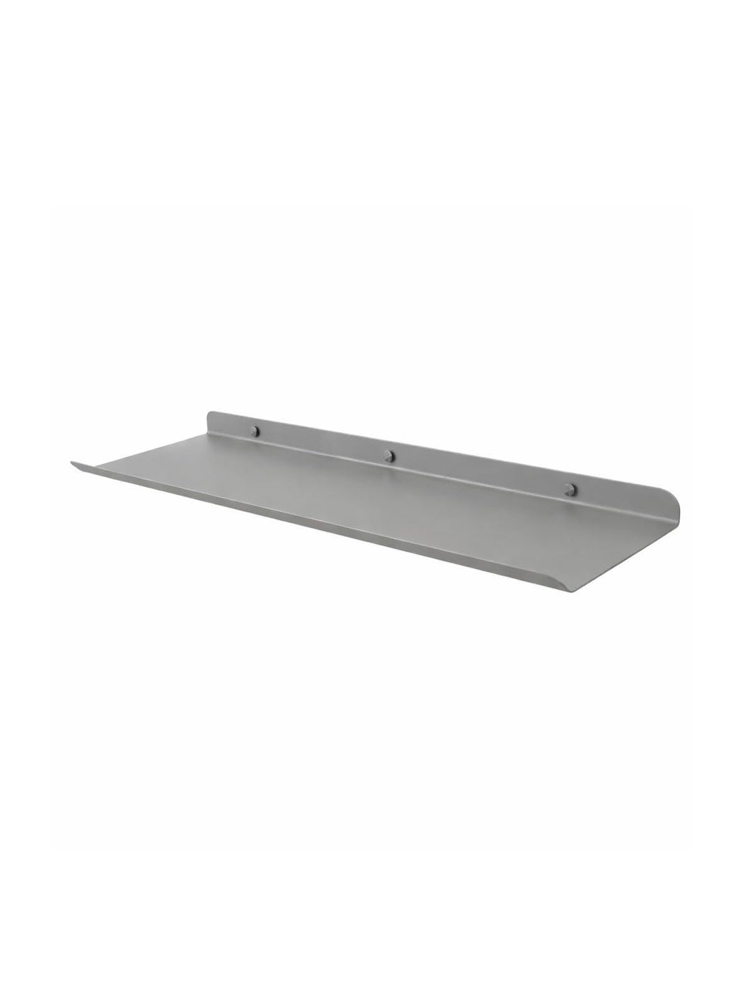 Organizemee Grey Stainless Steel Wall Shelf with Keyholders-image-22