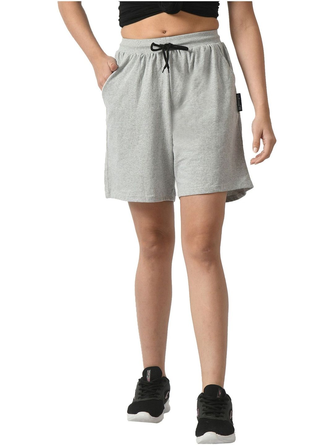 IndiWeaves Women High-Rise Shorts-picture-11