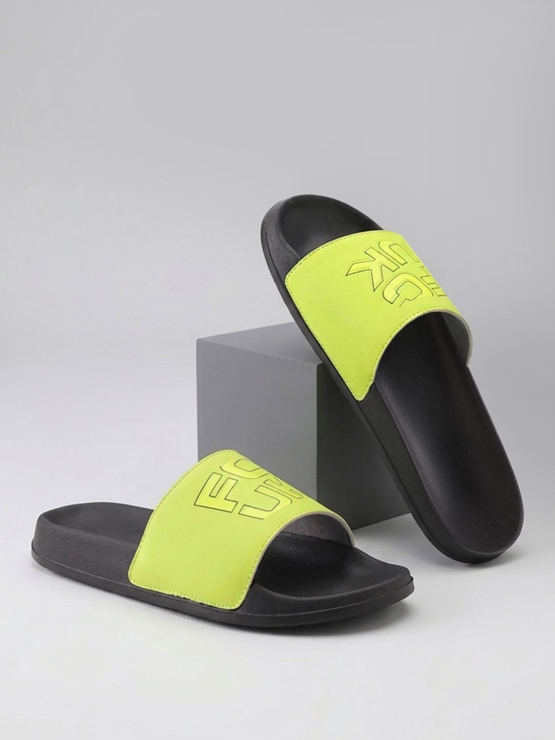 FCUK Men Printed Sliders-image-19