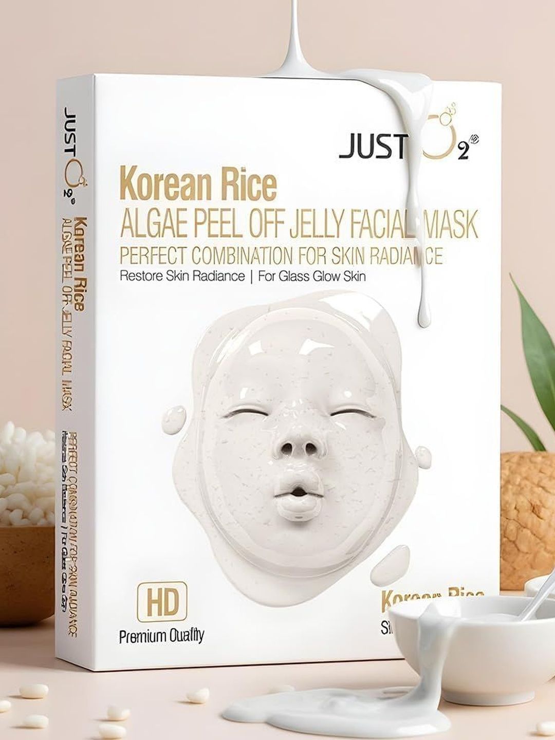 vrtrend Korean Rice Algae Peel Off Jelly Facial Mask - 125 g-image-12