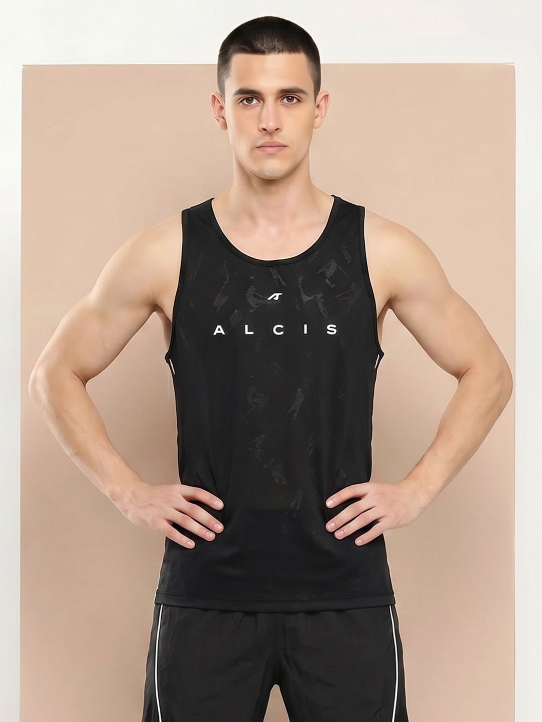 AIcis DryTech Printed Sleeveless T-shirt-image-2