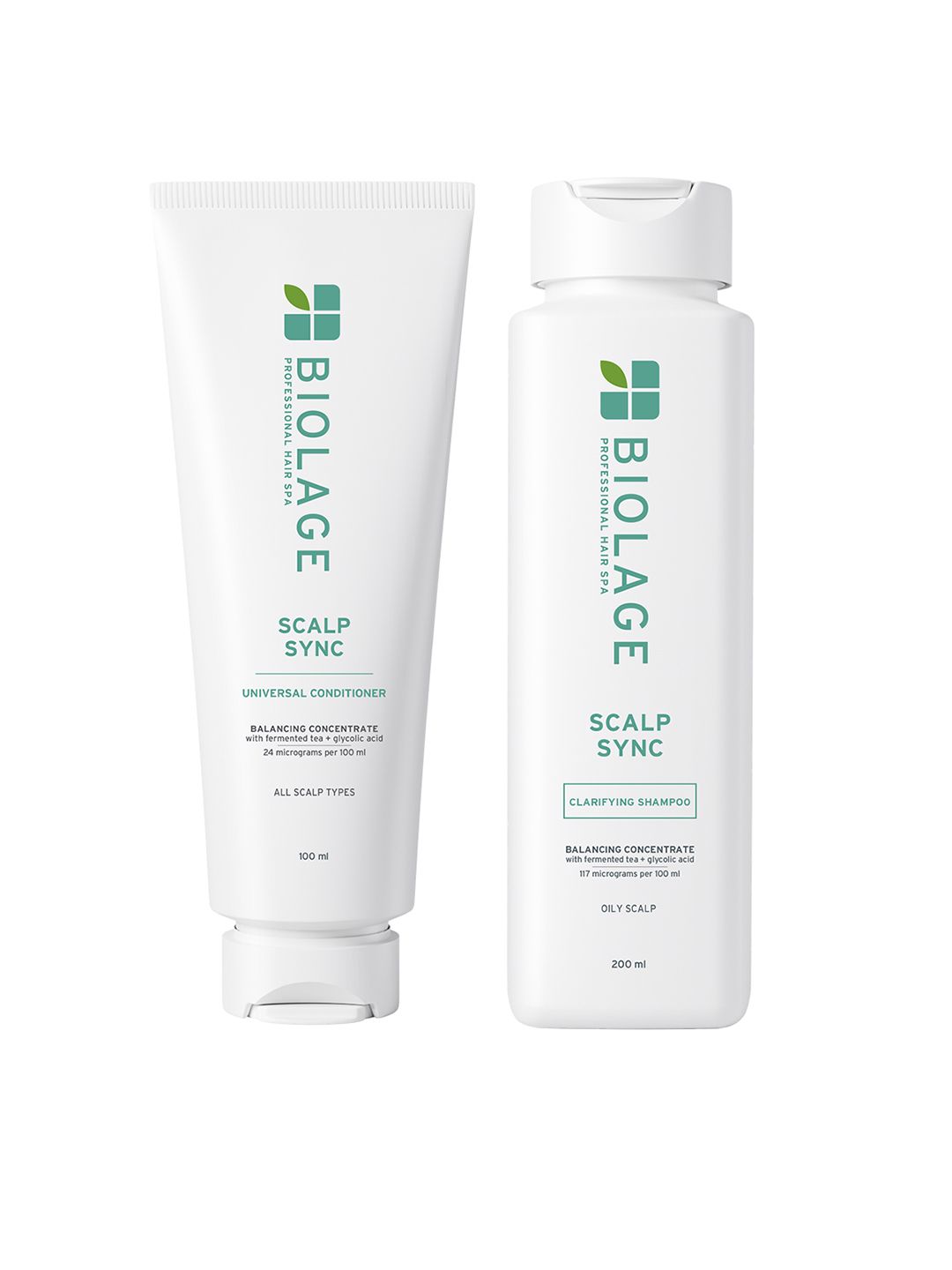 Biolage Scalp Sync Hair Care Duo - Conditioner 100ml + Shampoo 200ml-image-47