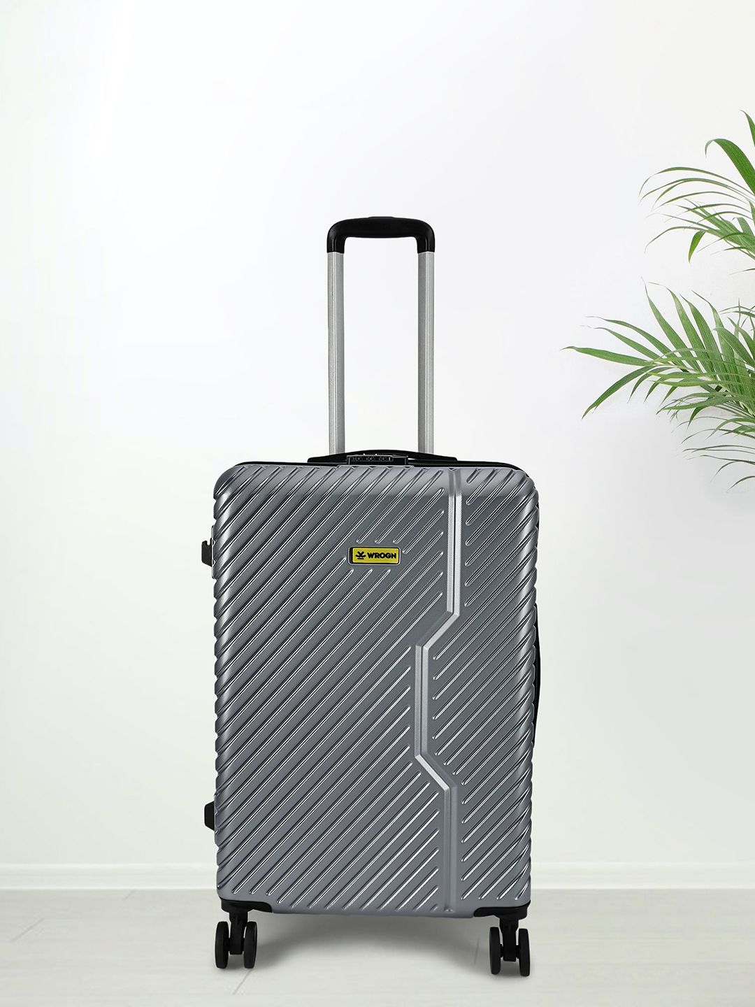 WROGN Flux Textured Hard Sided Medium Trolley 76 L-picture-45