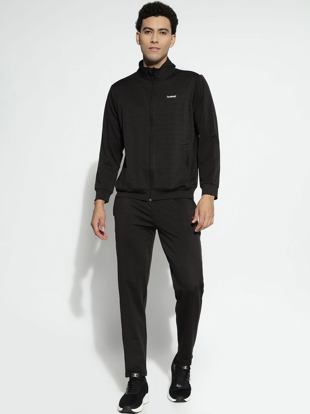 hummel Men Mock Collar Tracksuits-image-19