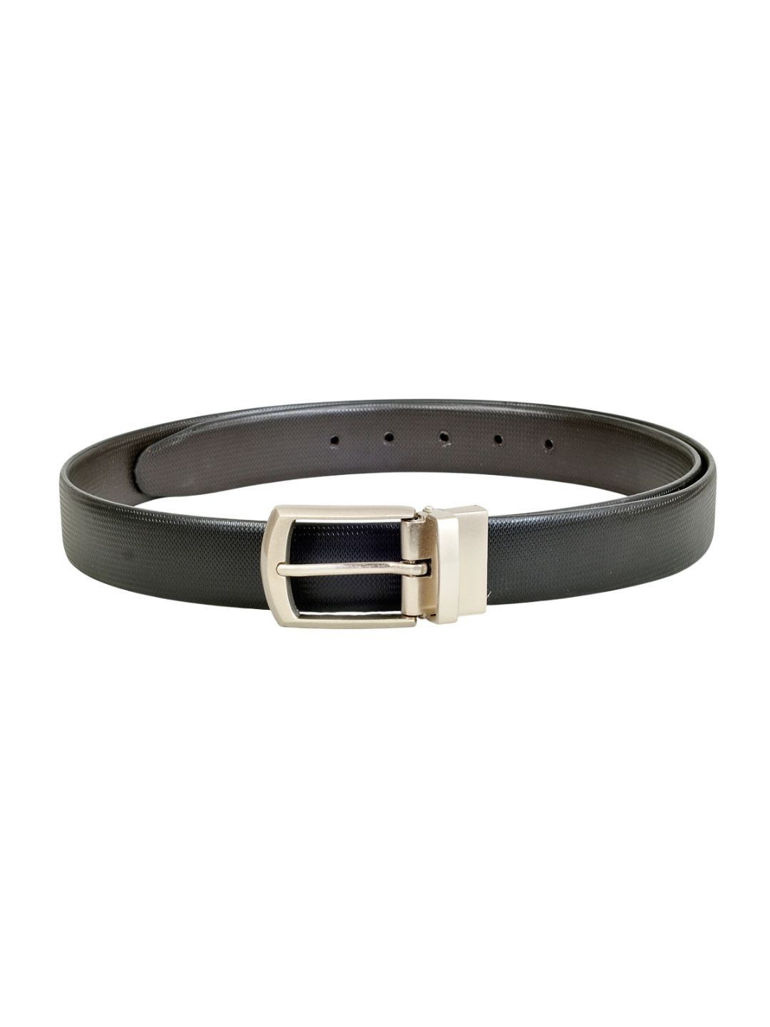 VOLERE Men Textured PU Reversible Formal Belt-picture-46