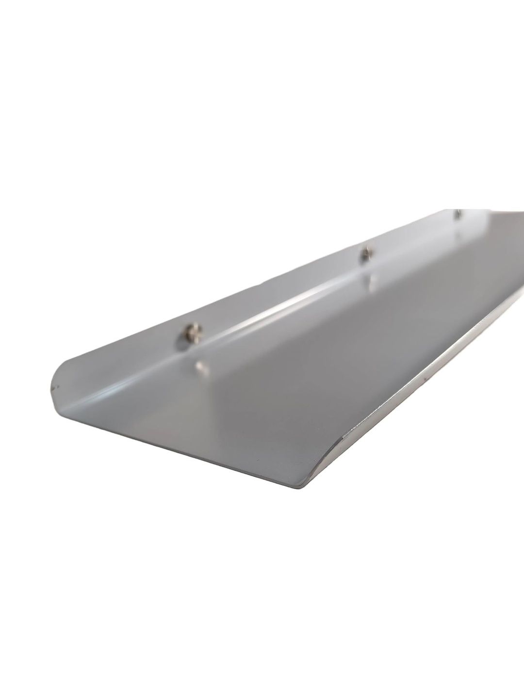 Organizemee Grey Stainless Steel Wall Shelf with Keyholders-image-21