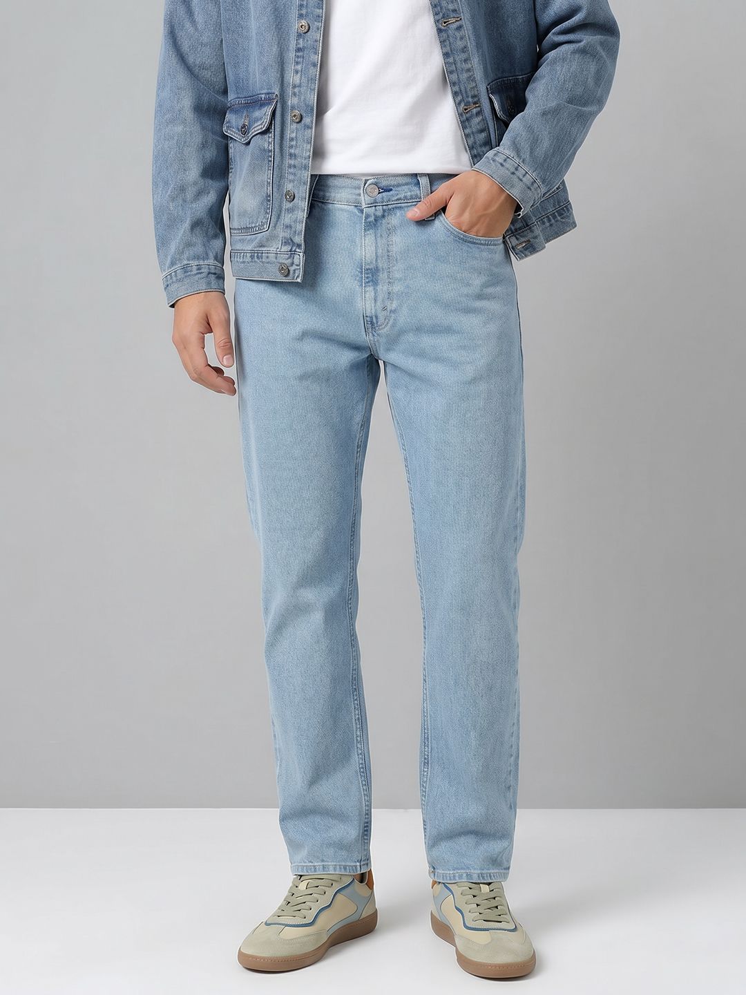 Levis Men 555 Relaxed Straight Fit Stretchable Jeans-picture-20
