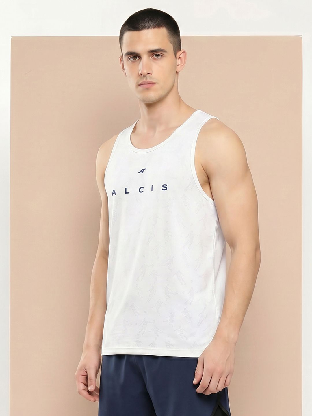 AIcis DryTech Printed Sleeveless T-shirt-image-43