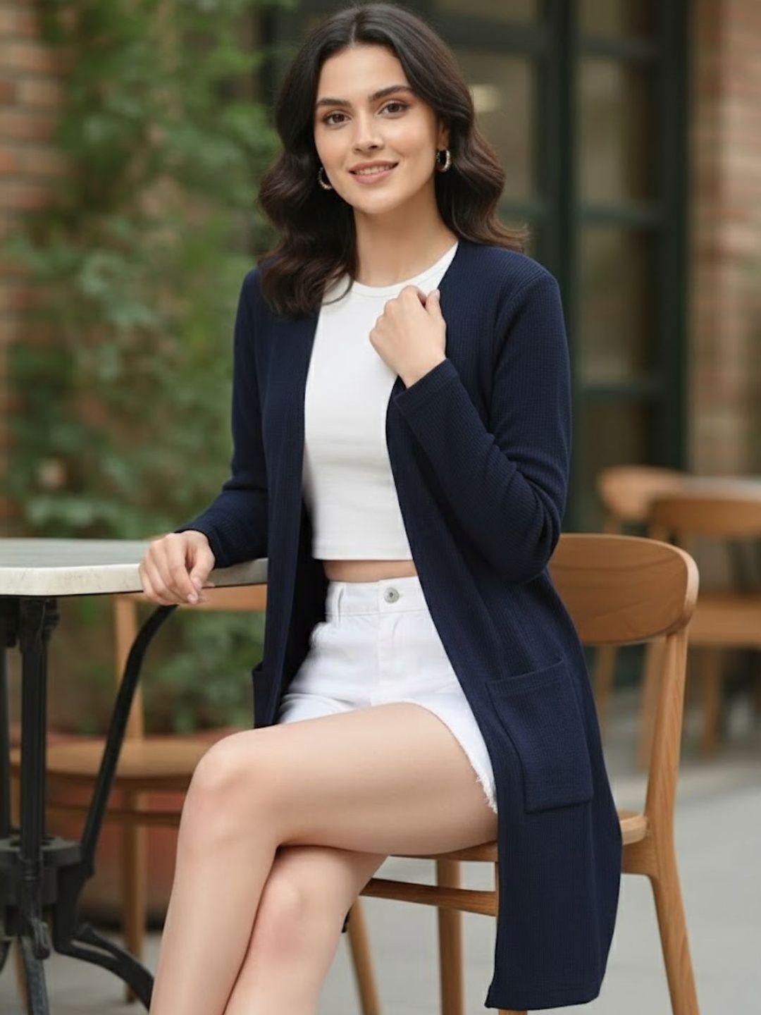 Rigo Women Longline Shrug-image-17