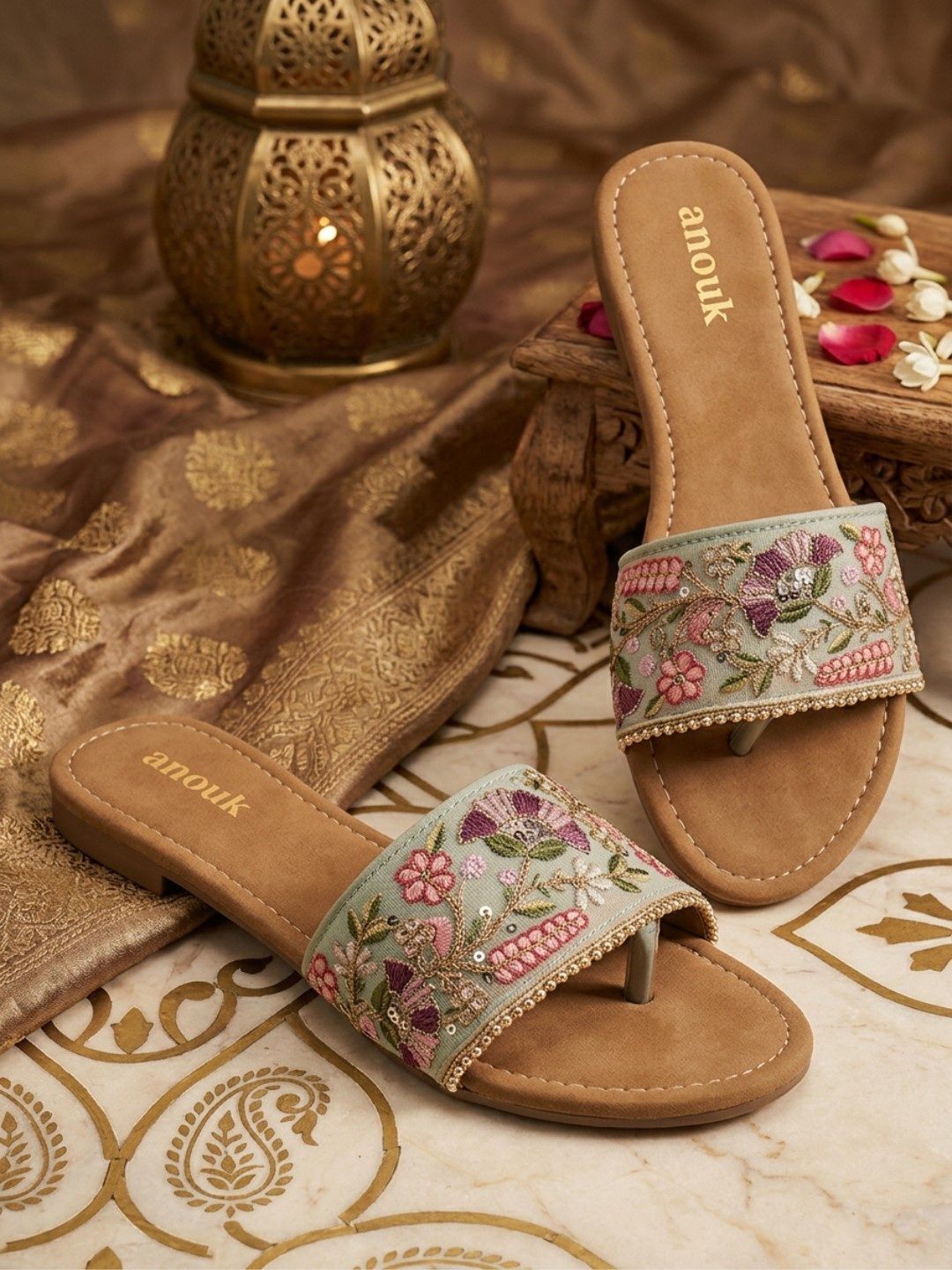 Anouk Women Open Toe Flats-image-27