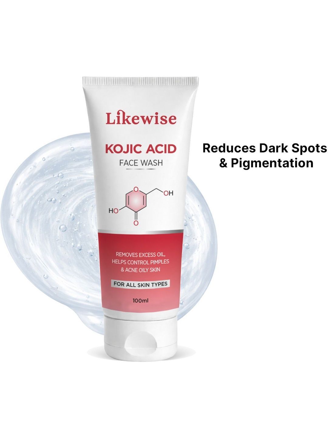 Likewise Dark Spots & Pigmentation Kojic Acid Face Wash - 100 ml-image-16