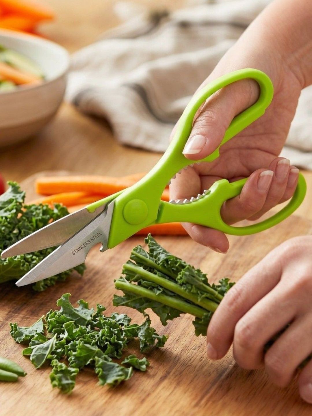 DeoDap Green & White 3Pc Kitchen Tool Set-picture-30