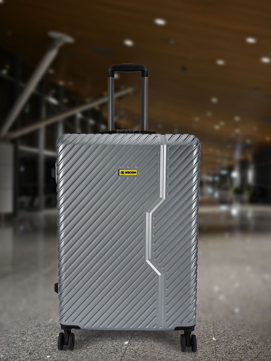 WROGN Vivid Textured Hard Sided Medium Trolley 76L-picture-41