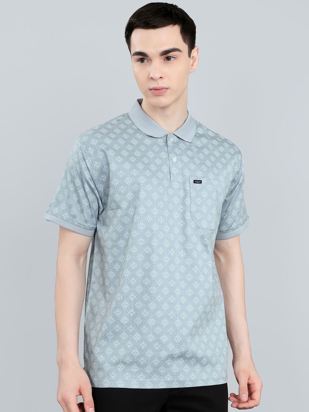 Monte Carlo Men Polo Collar Pockets T-shirt-picture-21