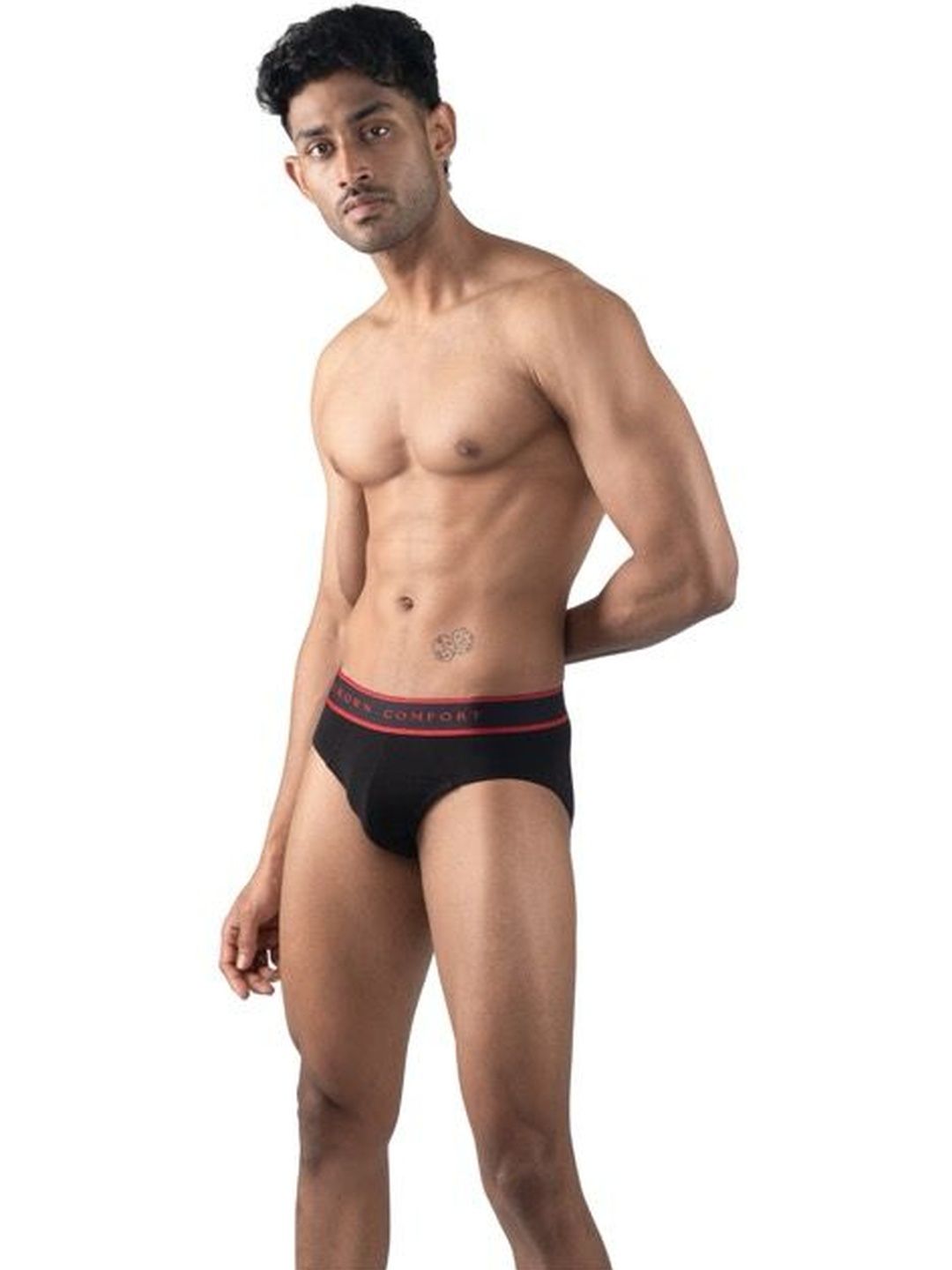 CROWN COMFORT Men Pack of 4 Basic Briefs-picture-39