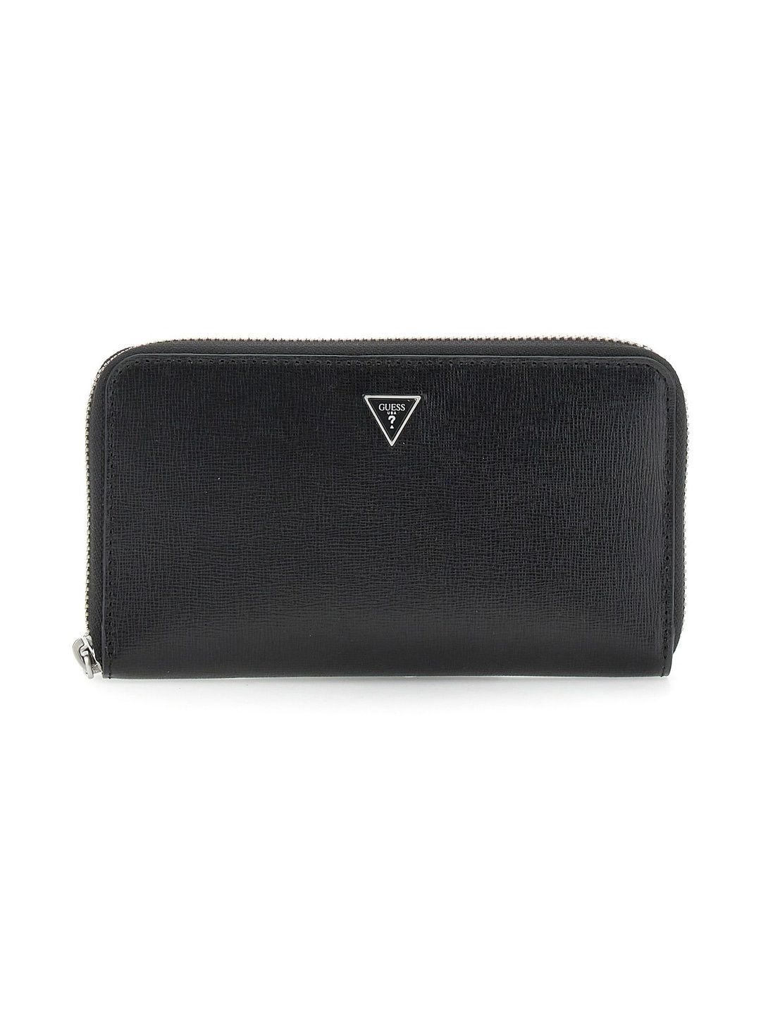 GUESS Men Textured Leather Zip Around Wallet-image-19