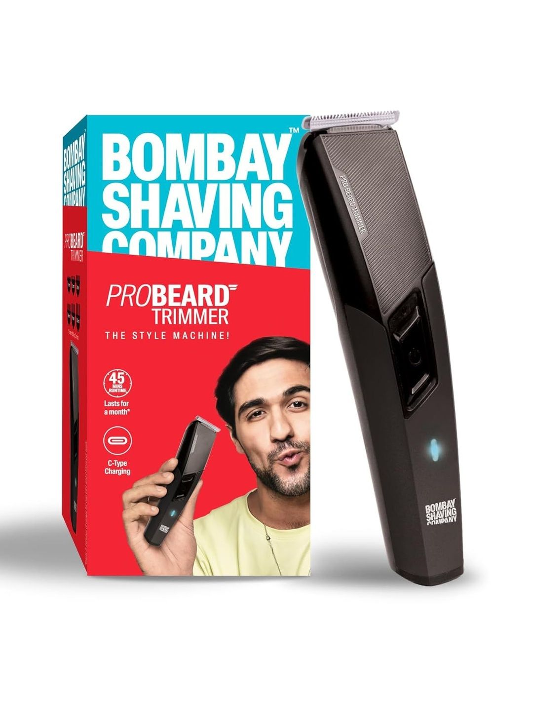 Bombay Shaving Company Men Pro Beard Trimmer With 45 min Runtime-picture-12