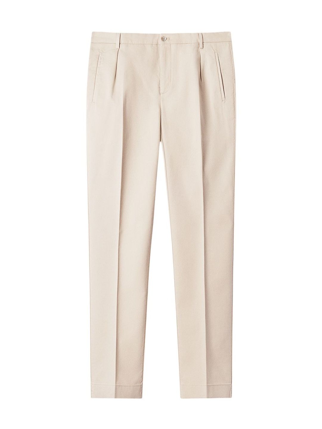 HACKETT LONDON Men Slim Fit Pleated Trousers-picture-46