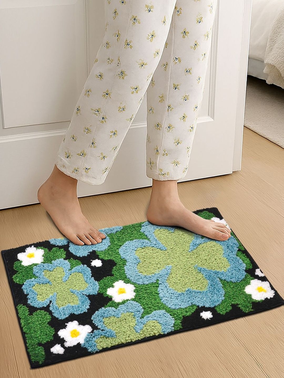 FABINALIV Black Anti-Skid Doormats-image-19
